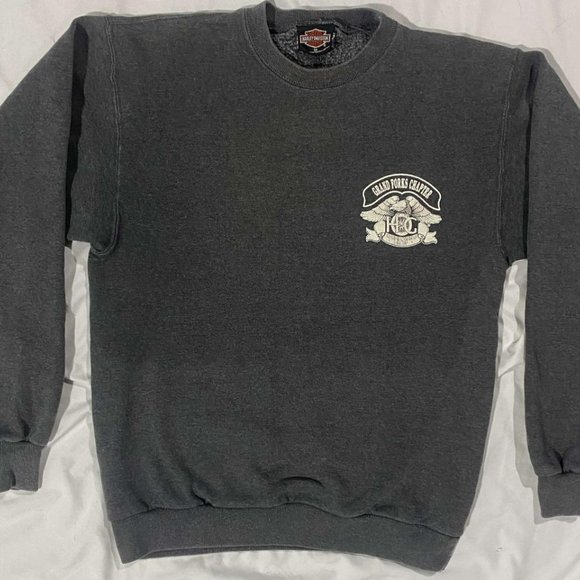 Medium, grey, Harley Davidson sweater - Picture 3 of 4